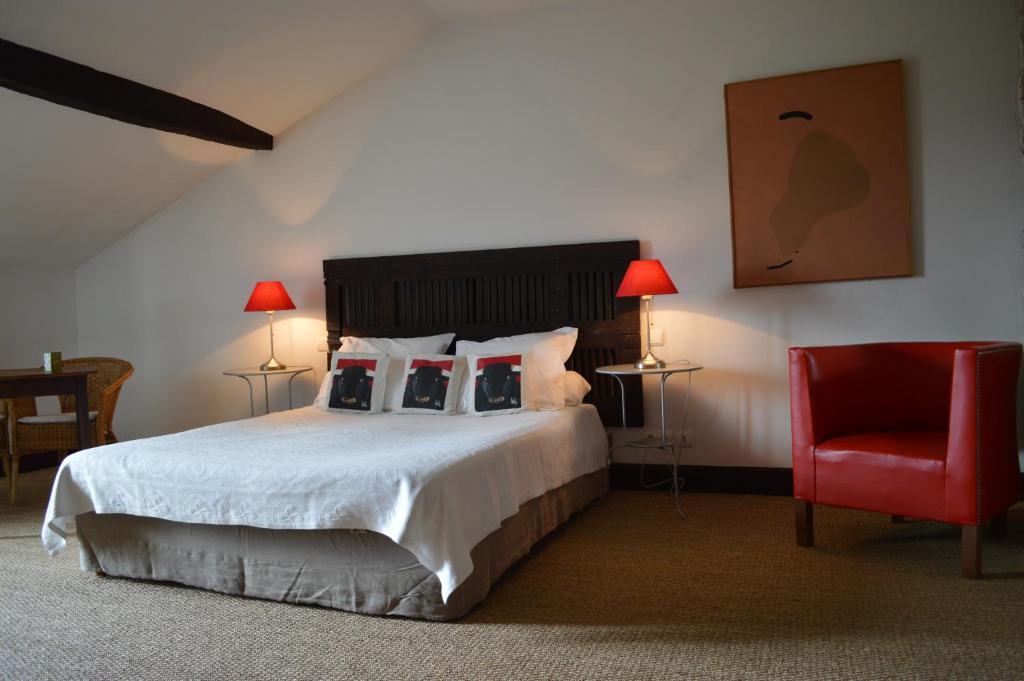 La Ferme Ostalapia Bed & Breakfast Ahetze Rom bilde