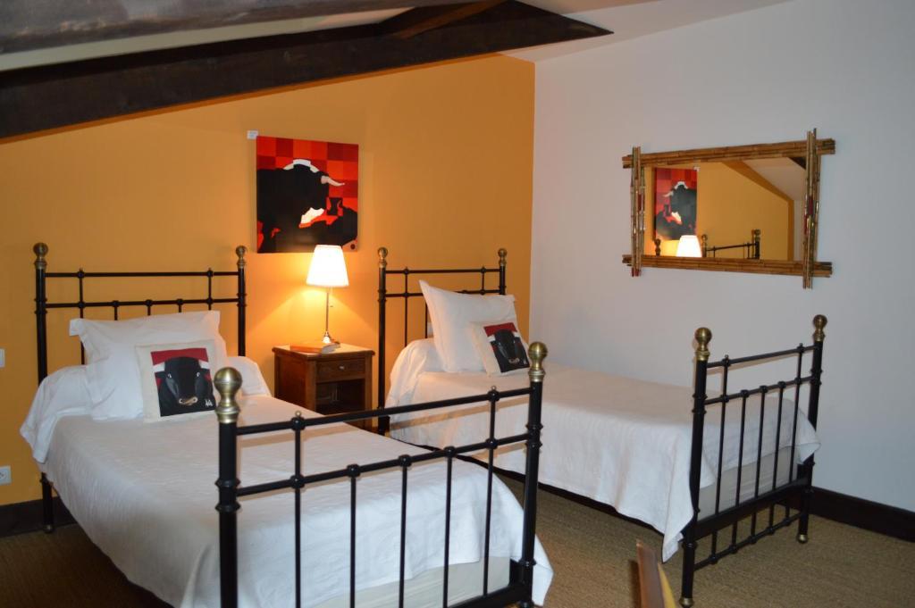 La Ferme Ostalapia Bed & Breakfast Ahetze Rom bilde